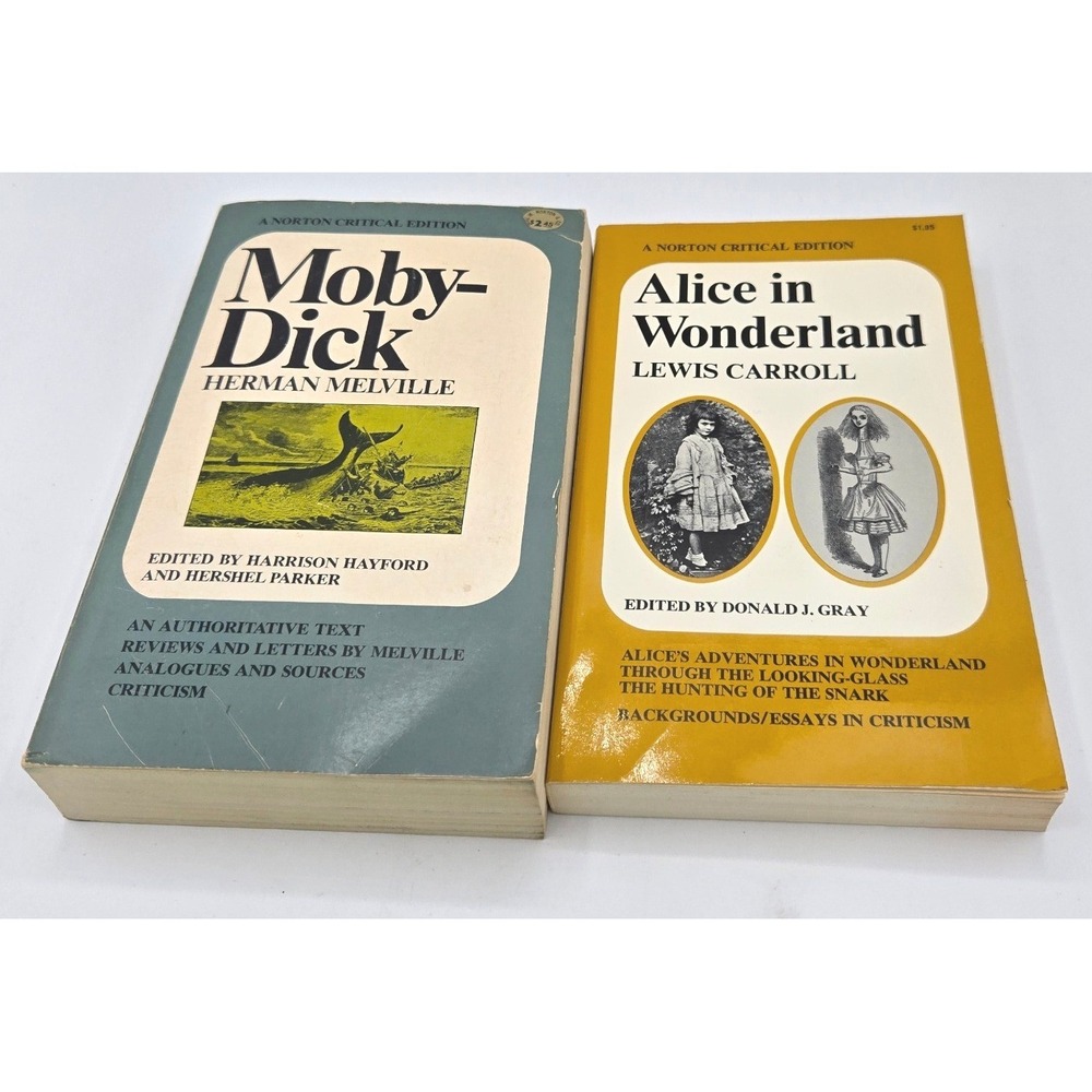 Moby-Dick &‎ Alice in Wonderland (Norton Critical Editions)